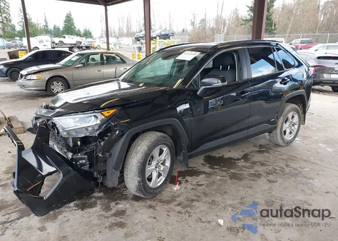 2020 Toyota Rav4 Hybrid Xle из США, поврежденный, VIN 2T3RWRFV6LW066520